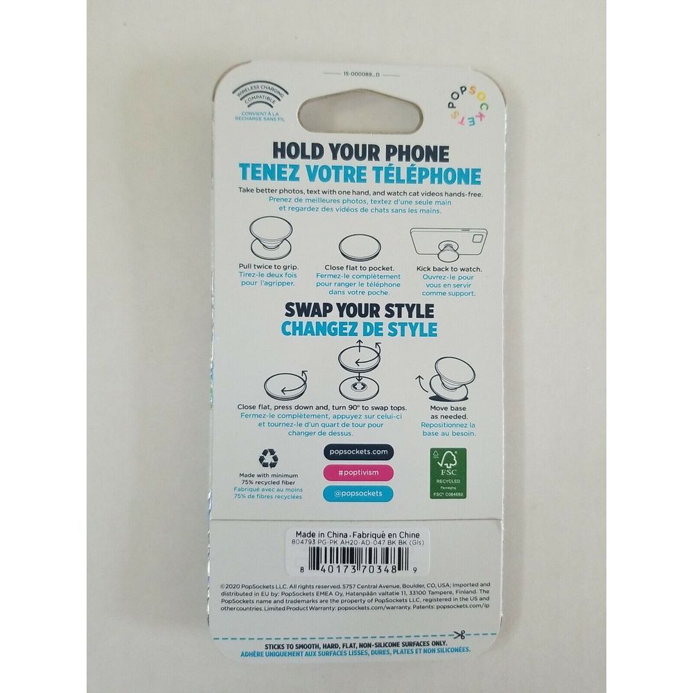 New Victoria's‎ Secret PINK Pop Grip Pop Socket Cell Phone Accessory📱 - Picture 3 of 3